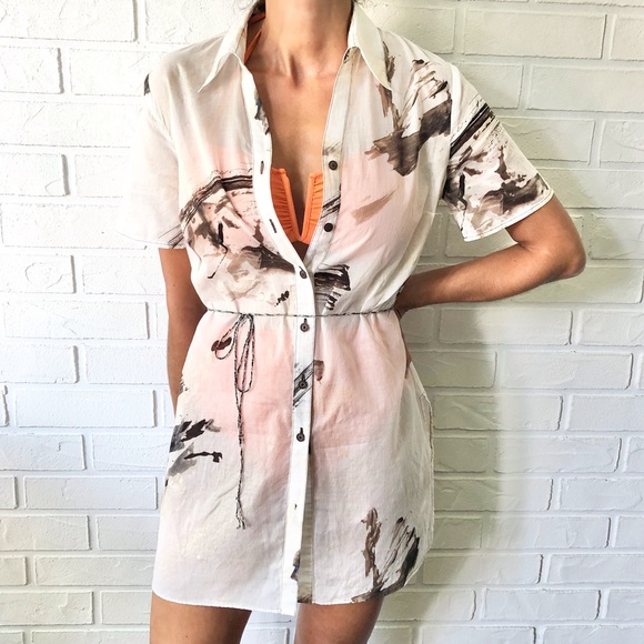 Cavita Other - Cavita cotton print swim cover up dress 12